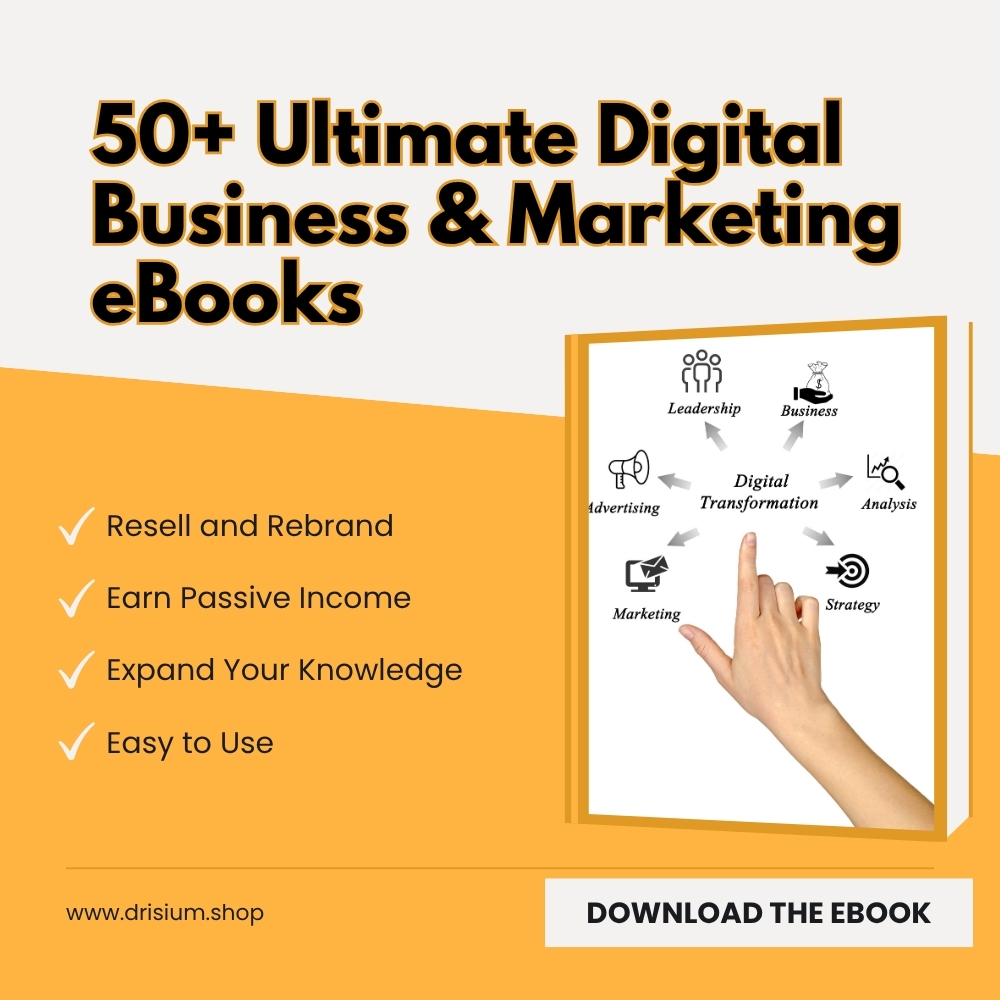 50+Ultimate Digital Business& Marketing eBooks Mega Bundle | MRR eBooks