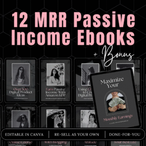 Passive Income Powerhouse: MRR & PLR eBook Bundle