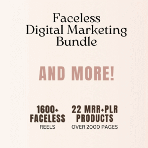 22 Complete Faceless Digital Marketing Products (DFY + MRR)