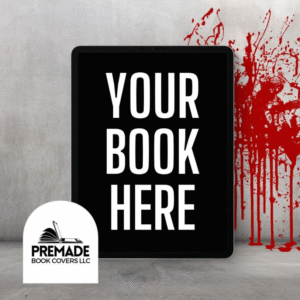 Thriller Book Cover Mockup | Mystery eBook Promotion Template | iPad Canva Mockup for Authors | PRL MMR