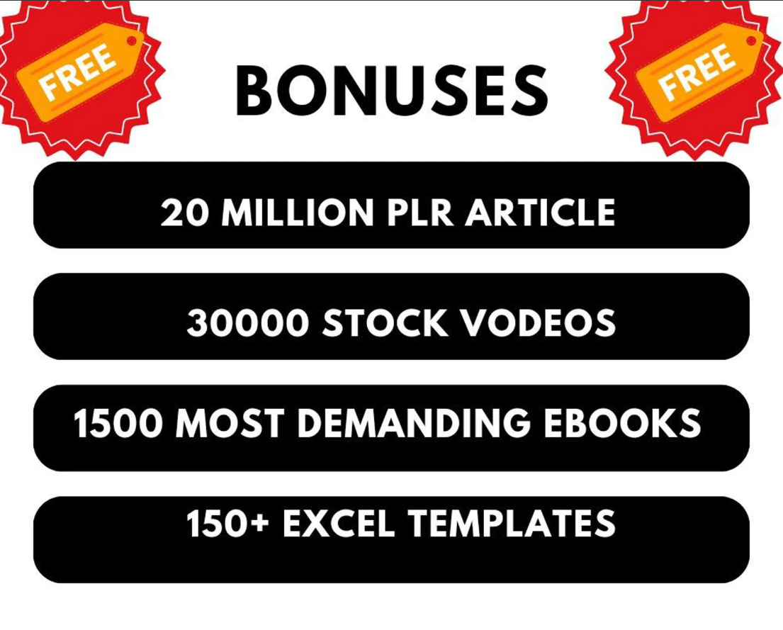 2 Million+ Ebooks + 2 Million PLR Articles Bonus with reseller rights - Image 2