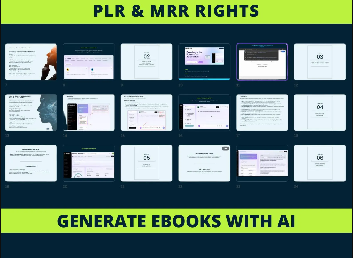 Generate a Complete eBook with AI | Step-by-Step Masterclass with Videos - Image 5
