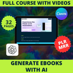 Generate a Complete eBook with AI | Step-by-Step Masterclass with Videos