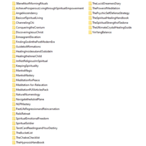 Spirituality PLR Mega Bundle — 56 eBooks with Commercial Rights