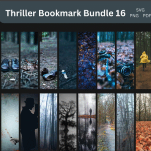 Thriller & Horror Bookmarks Bundle | Digital Download